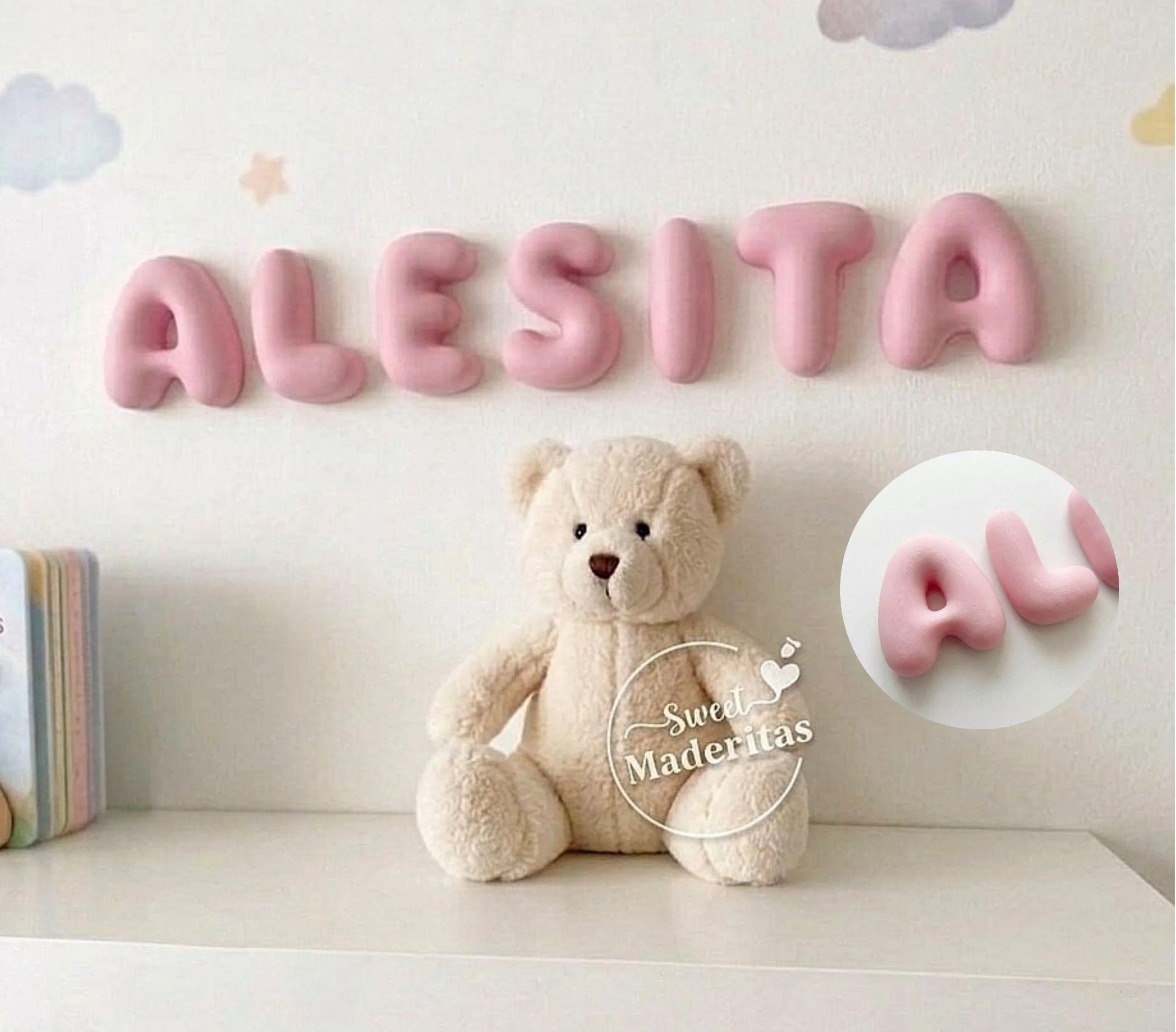 Letras Bubble 